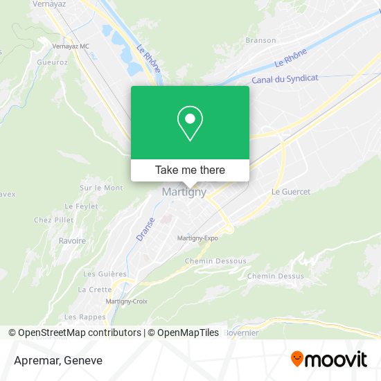Apremar map