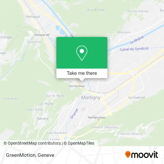 GreenMotion map