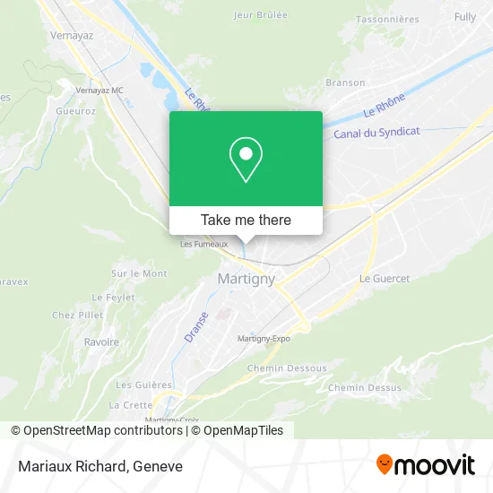 Mariaux Richard map