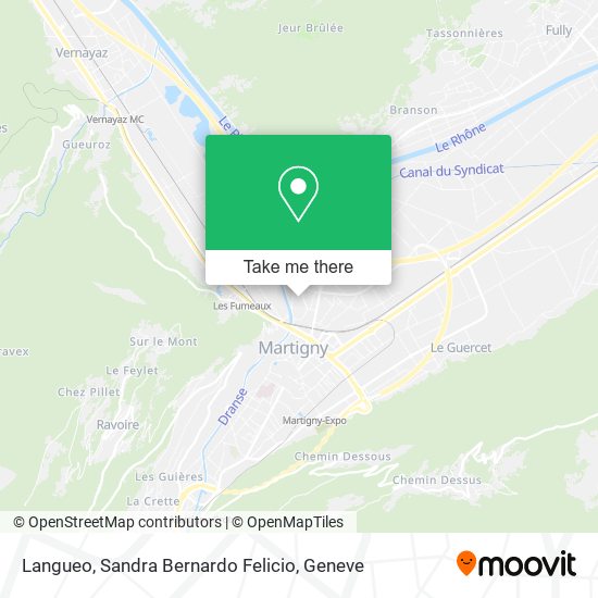 Langueo, Sandra Bernardo Felicio map