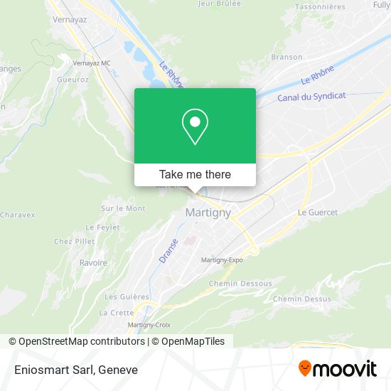 Eniosmart Sarl map