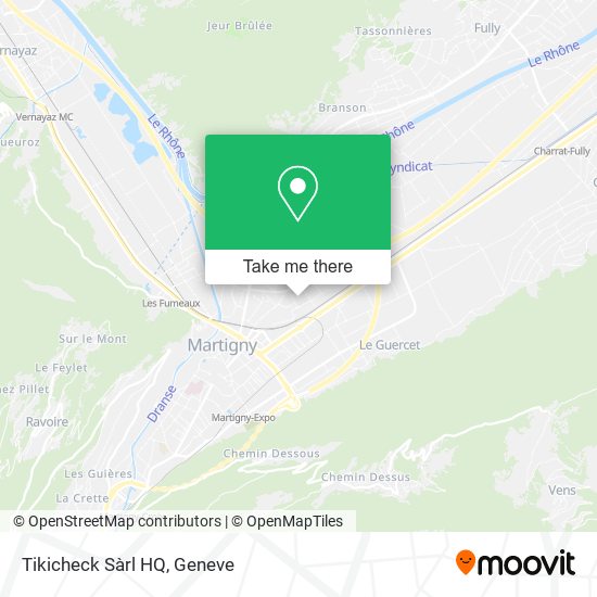 Tikicheck Sàrl HQ map