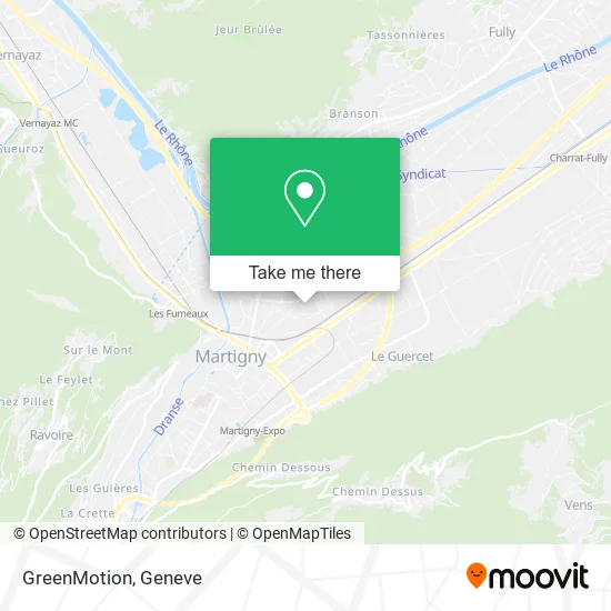 GreenMotion map