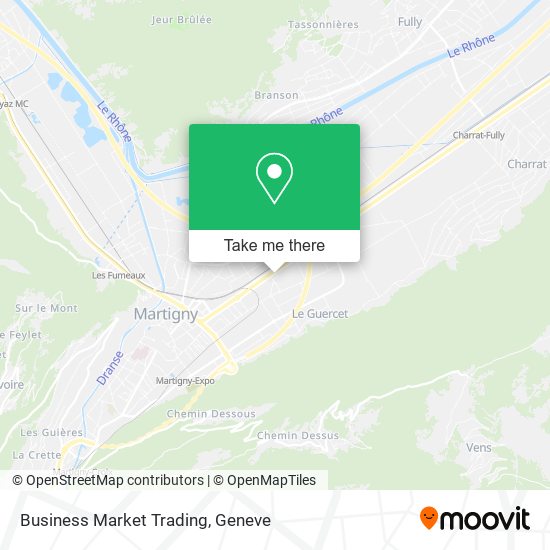 Business Market Trading map