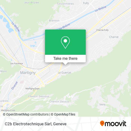 C2b Electrotechnique Sàrl map
