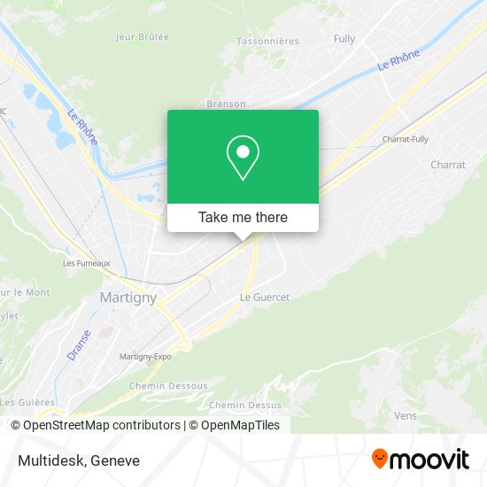 Multidesk map