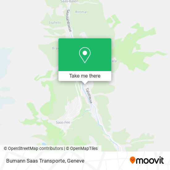 Bumann Saas Transporte map