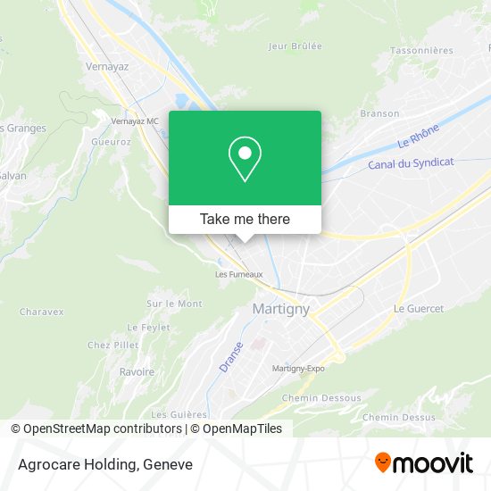 Agrocare Holding map