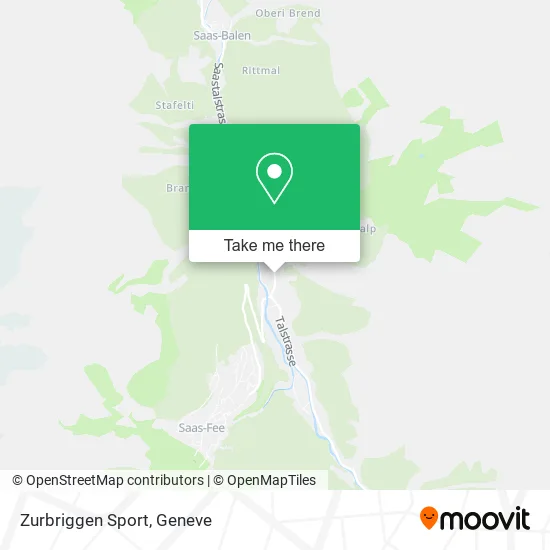 Zurbriggen Sport map