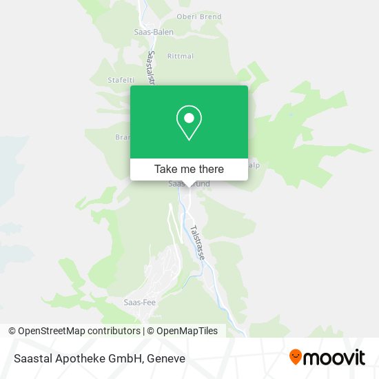 Saastal Apotheke GmbH map