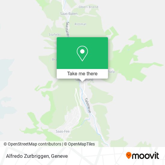 Alfredo Zurbriggen map