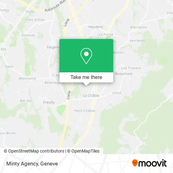 Minty Agency map