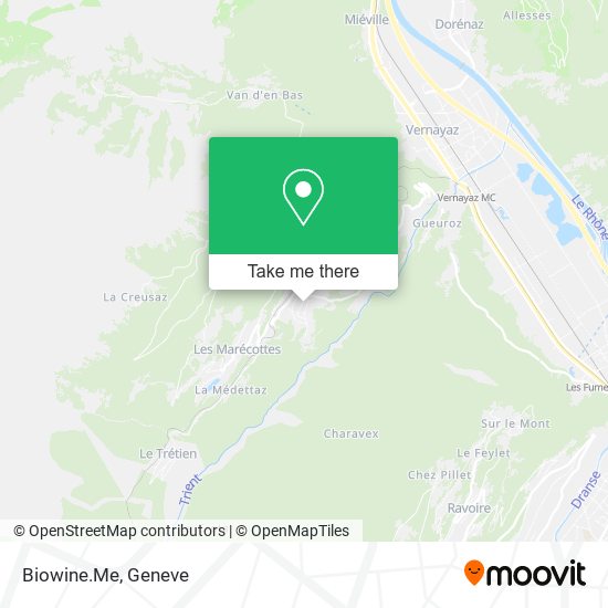 Biowine.Me map