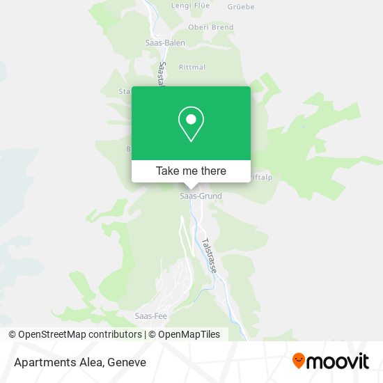 Apartments Alea map