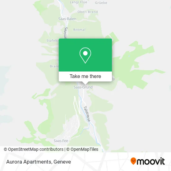 Aurora Apartments map