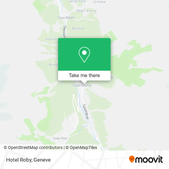 Hotel Roby map