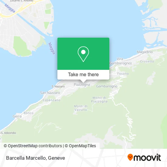 Barcella Marcello map