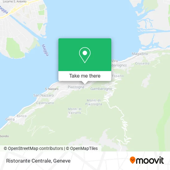 Ristorante Centrale map