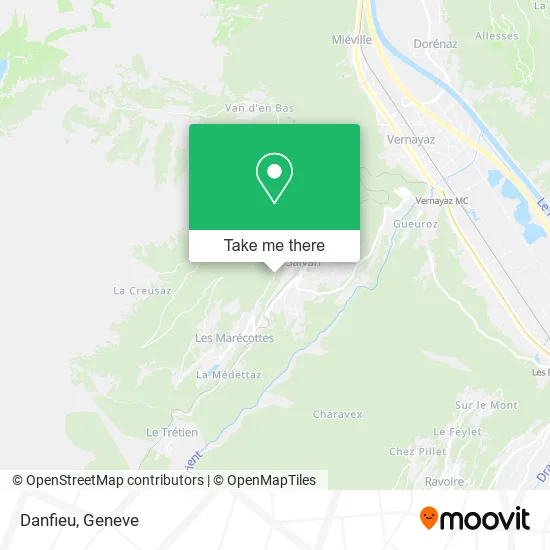 Danfieu map