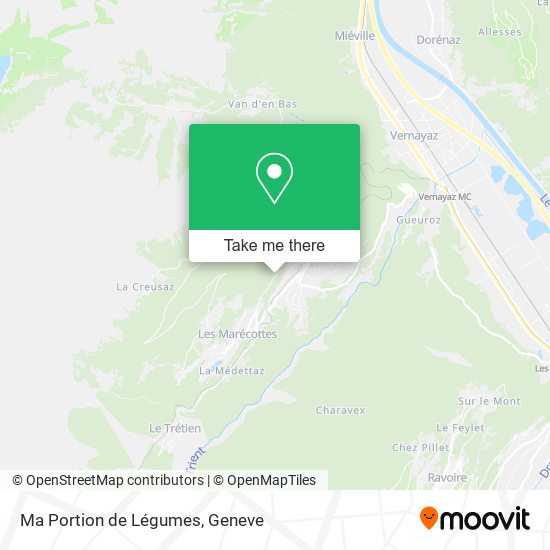 Ma Portion de Légumes map