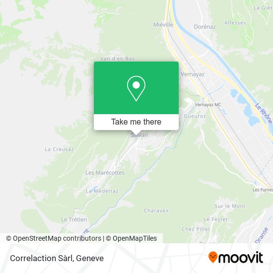 Correlaction Sàrl map