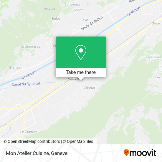 Mon Atelier Cuisine map