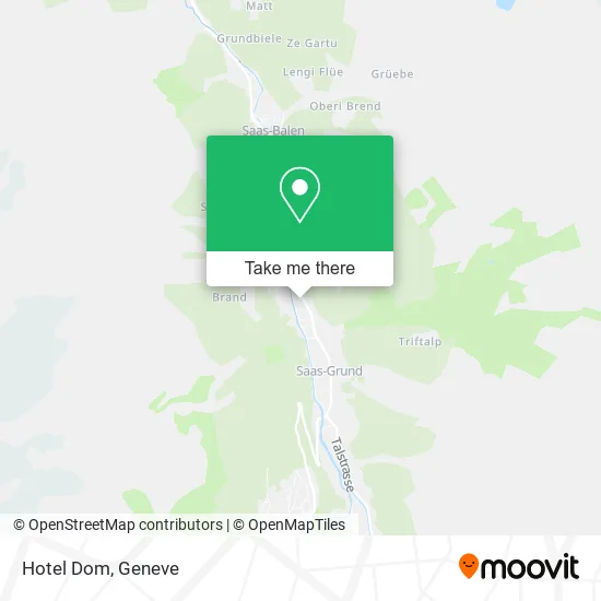 Hotel Dom map