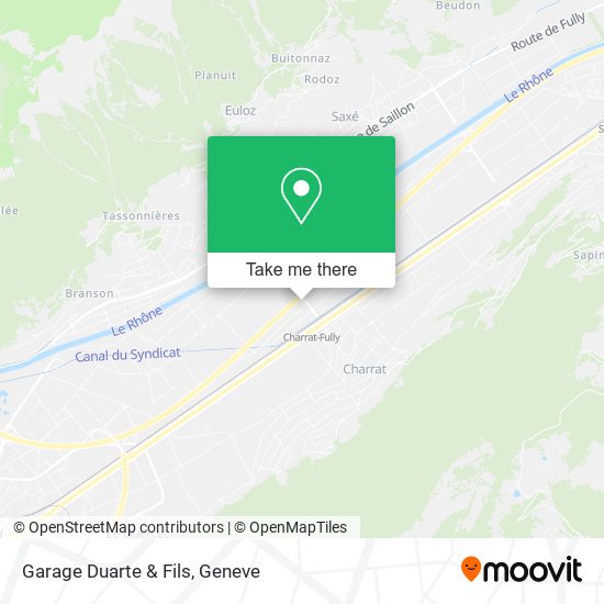 Garage Duarte & Fils map