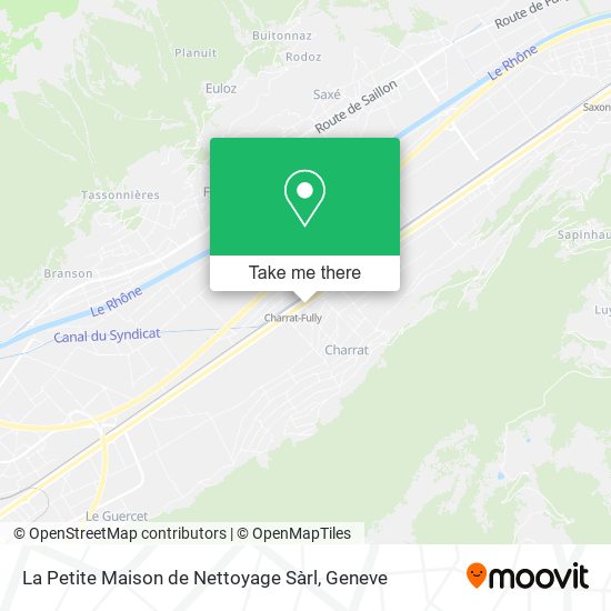 La Petite Maison de Nettoyage Sàrl map