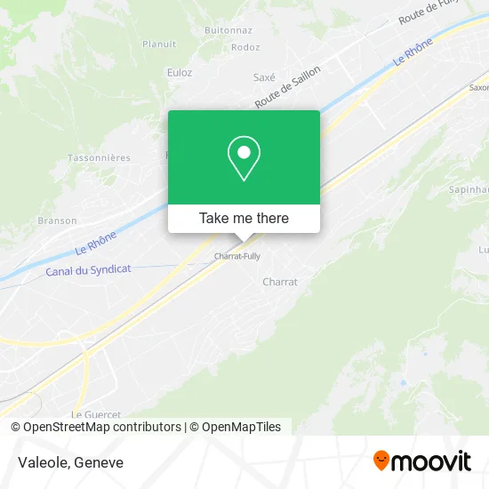 Valeole map