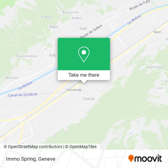 Immo Spring map
