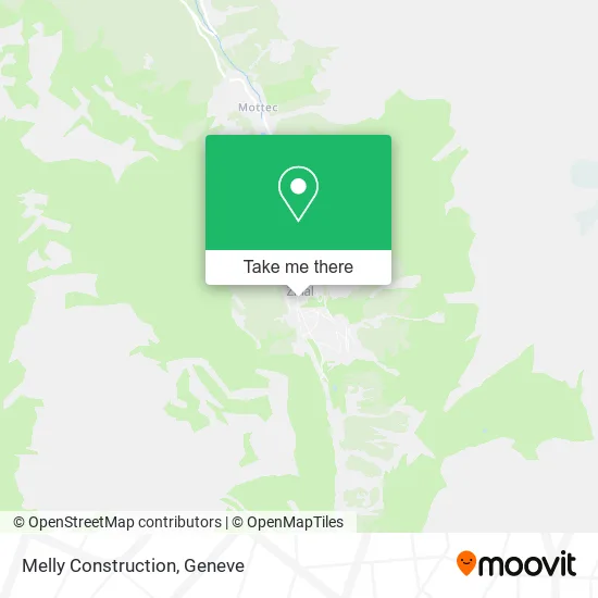 Melly Construction map