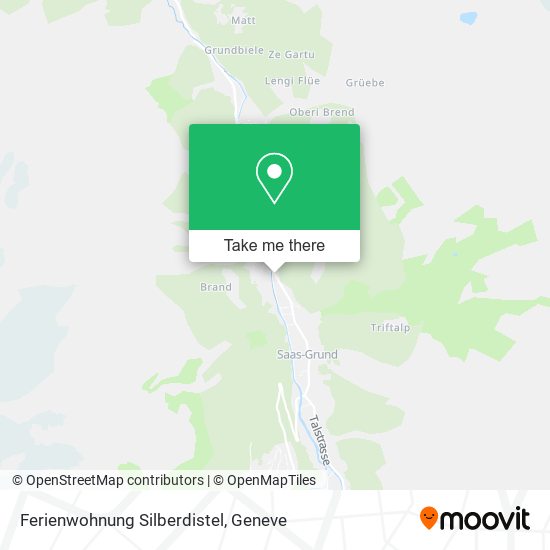 Ferienwohnung Silberdistel map