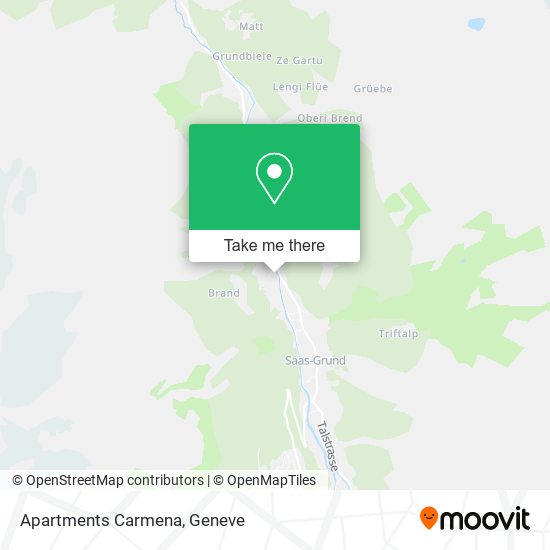 Apartments Carmena map
