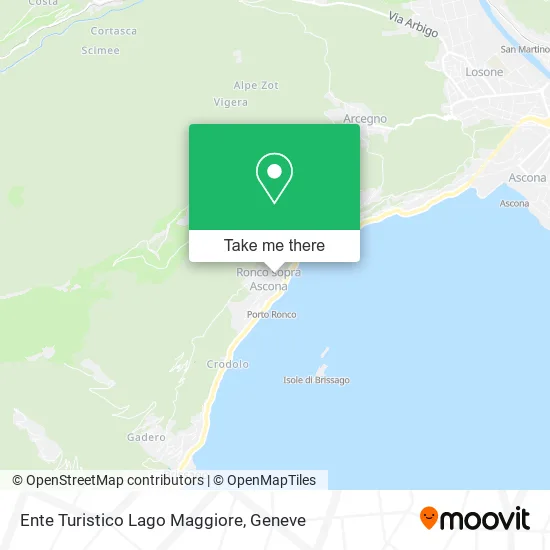 Ente Turistico Lago Maggiore map