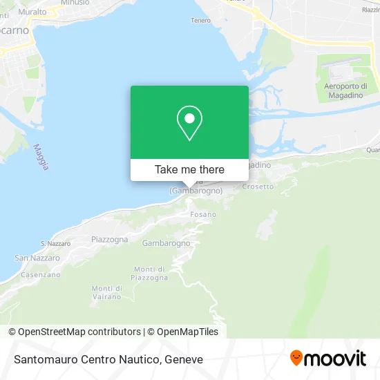 Santomauro Centro Nautico map