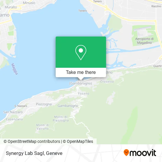 Synergy Lab Sagl map