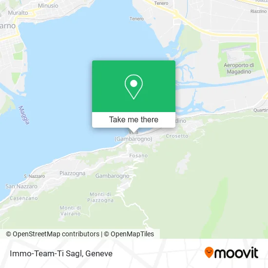 Immo-Team-Ti Sagl map