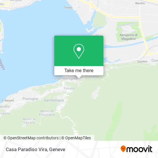 Casa Paradiso Vira map