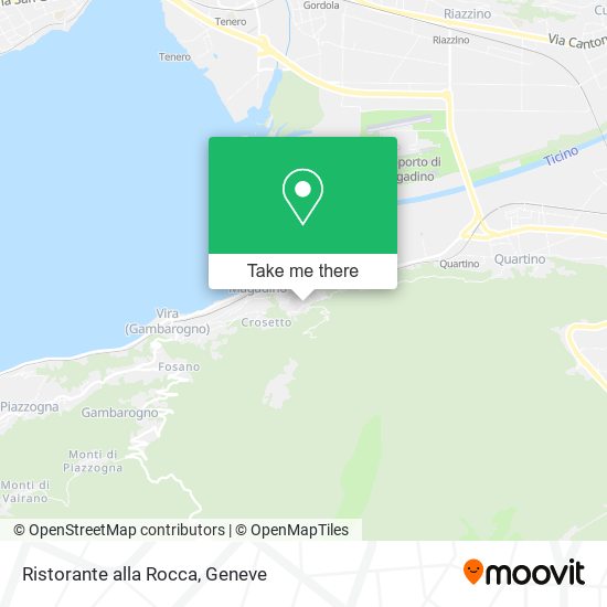 Ristorante alla Rocca map