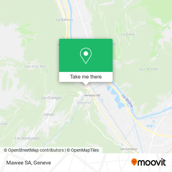 Mawee SA map
