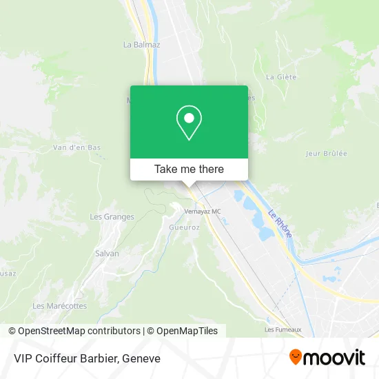 VIP Coiffeur Barbier map