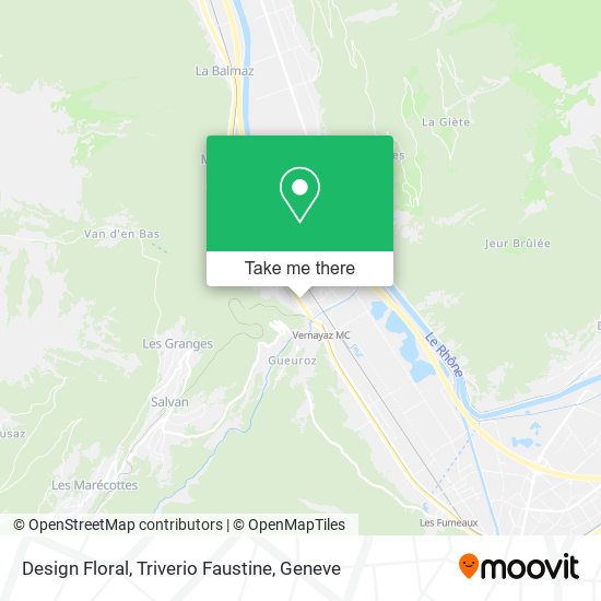 Design Floral, Triverio Faustine map