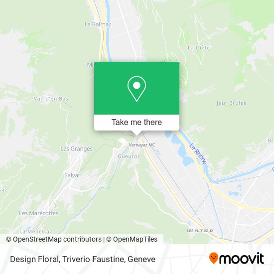 Design Floral, Triverio Faustine map