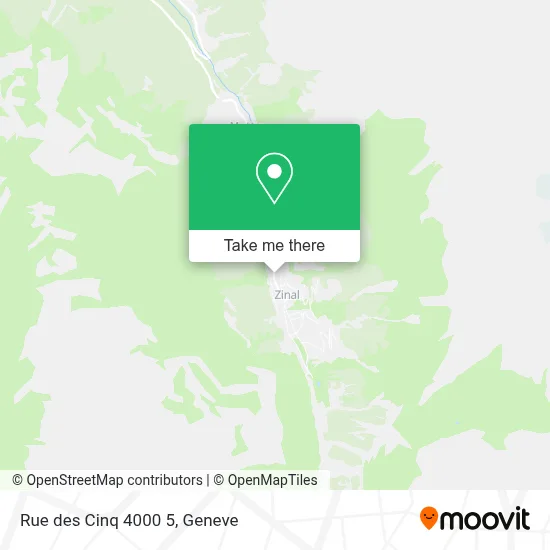 Rue des Cinq 4000 5 map