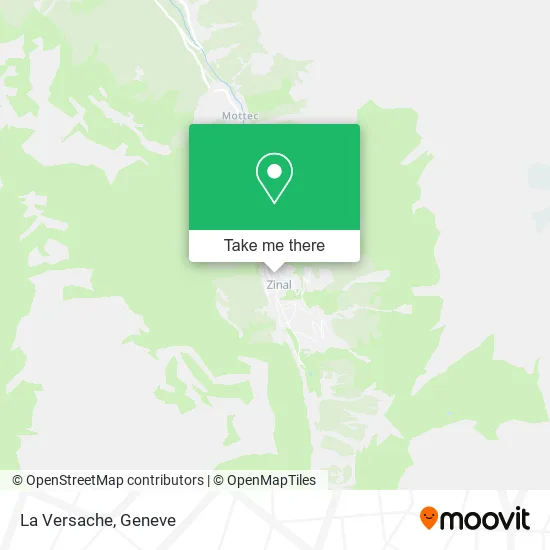 La Versache map