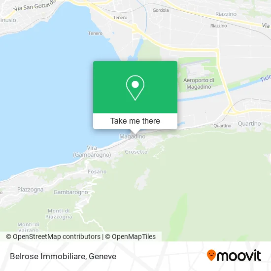 Belrose Immobiliare map