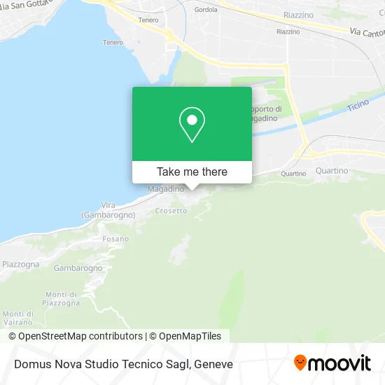 Domus Nova Studio Tecnico Sagl map