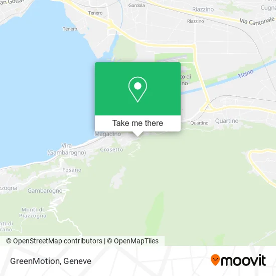 GreenMotion map