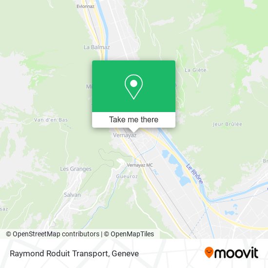Raymond Roduit Transport map